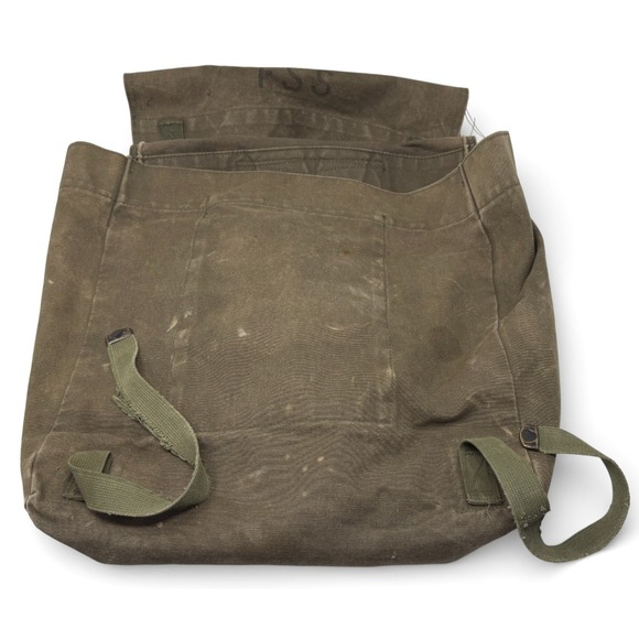 Vtg US Forest Services USFS FSS Type 1 Canvas Rucksack Field Bag Packsack 1960s - Picture 5 of 11